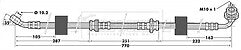 Borg & Beck - BRAKE HOSE - BBH6500 - Fits: Suzuki Vitara,X-90(EL)