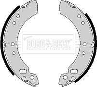 Borg & Beck - BRAKE SHOES - BBS6158 - Fits: Ford