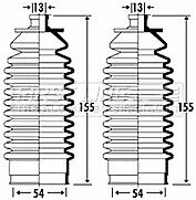 First Line - STEERING GAITER KIT - FSG3320 - Fits: Jaguar XJ40