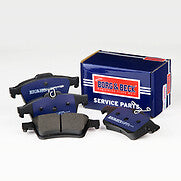 Borg & Beck - REAR BRAKE PADS - BBP2288 - Fits: Peugeot 508 1.6HDi,2.0HDi 10-