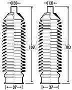First Line - STEERING GAITER KIT - FSG3364 - Fits: Rover MG TF