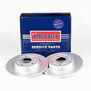 Borg & Beck - BRAKE DISC PAIR - BBD5548 - Fits: Focus IV Hatchback 1.0, 1.5i, 1.5 TD 02/18-