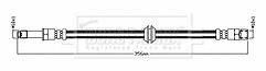 Borg & Beck - BRAKE HOSE - BBH8779 - Fits: 5,6 Series 2015>