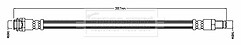 Borg & Beck - BRAKE HOSE - BBH8787 - Fits: S Class Coupe C215 (1999-2006)