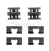 Borg & Beck - FITTING KIT - PADS - BBK1485 - Fits: Rover 400 Series 95-00