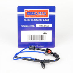 Borg & Beck - WEAR LEAD - BWL3151 - Fits: Jaguar XK 5.0 Ch B44940-07/14