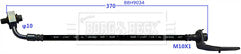 Borg & Beck - BRAKE HOSE - BBH9034 - Fits: Model S 2012-2019,Model X 2016-2019
