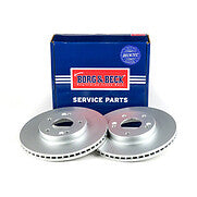 Borg & Beck - BRAKE DISC PAIR - BBD5535 - Fits: "i30, Ceed 15"" 11/16-"