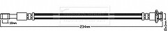Borg & Beck - BRAKE HOSE - BBH8221 - Fits: Niss Patrol GR II,V(Y61) 97-04