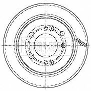 Borg & Beck - BRAKE DISC PAIR - BBD5474 - Fits: S'yong Kyron,Rexton 2.7xdi 05-