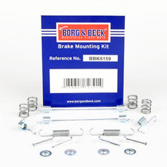 Borg & Beck - FITTING KIT - SHOES - BBK6159 - Fits: Nissan Micra (K13) 05/10-