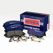 Borg & Beck - BRAKE PADS - BBP1905 - Fits: Subaru Forester,Impreza 02-08