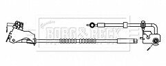 Borg & Beck - BRAKE HOSE - BBH8850 - Fits: Jumpy,Spacetourer,ExpertTraveller & Proace