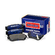 Borg & Beck - Rear Brake Pads - BBP1787 - Fits: Hyundai Getz 10/02-07/06