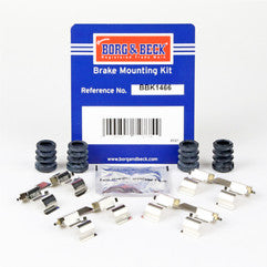 Borg & Beck - FITTING KIT - PADS - BBK1466 - Fits: Chevrolet Aveo 05/05-