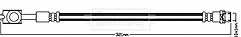 Borg & Beck - BRAKE HOSE - BBH7956 - Fits: VAG Passat (3B2,3B3,3B5,3B6)