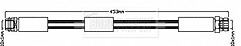 Borg & Beck - BRAKE HOSE - BBH8095 - Fits: VW Phaeton 02-