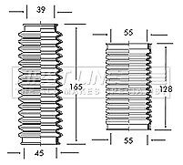 First Line - STEERING GAITER KIT - FSG3021 - Fits: BMW