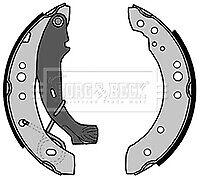 Borg & Beck - REAR BRAKE SHOES - BBS6335 - Fits: Citroen C2, C3 02-