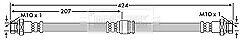 Borg & Beck - BRAKE HOSE - BBH7104 - Fits: Mitsubishi L200,Pajero II