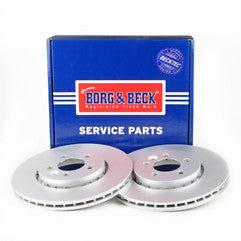 Borg & Beck - BRAKE DISC PAIR - BBD4130 - Fits: Rover 75 99-