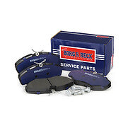 Borg & Beck - FRONT BRAKE PADS - BBP1812 - Fits: Vauxhall Vivaro,Traffic 01-