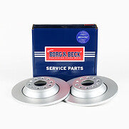 Borg & Beck - BRAKE DISC PAIR - BBD5331 - Fits: VW Golf VII (5G1) 11/12-