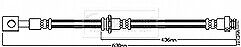 Borg & Beck - BRAKE HOSE - BBH8005 - Fits: Nissan Cabstar 2.5D,3.0D 04-11