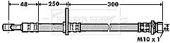 Borg & Beck - BRAKE HOSE - BBH7362 - Fits: Honda CR-V MK II 02-06