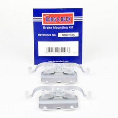 Borg & Beck - FITTING KIT - PADS - BBK1335 - Fits: BMW X5(E70),X6(E71) 02/07-