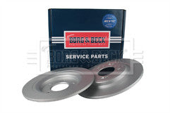 Borg & Beck - BRAKE DISC PAIR - BBD5661 - Fits: Tucson, Sportage V 1.6 G-Tdi Hybrid 11/20-