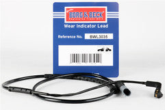 Borg & Beck - WEAR LEAD - BWL3035 - Fits: BMW X5,X6 (E70,71) 01/07-