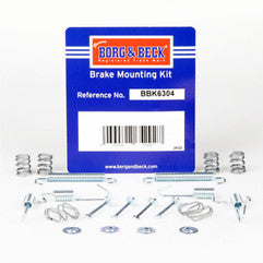 Borg & Beck - FITTING KIT - SHOES - BBK6304 - Fits: Hyundai Accent, Kia Rio 05-
