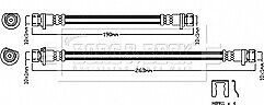 Borg & Beck - BRAKE HOSE - BBH8174 - Fits: Honda Civic IX 02/12-