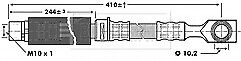 Borg & Beck - BRAKE HOSE - BBH6826 - Fits: GM Astra G,Astra Van,Zafira