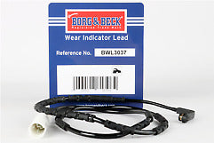 Borg & Beck - WEAR LEAD - BWL3037 - Fits: BMW 1 Series (E81,87) 09/04-