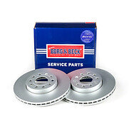 Borg & Beck - BRAKE DISC PAIR - BBD4315 - Fits: Audi,VW A3,Golf 02-