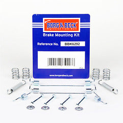 Borg & Beck - FITTING KIT - SHOES - BBK6292 - Fits: Renault Clio II 98-05
