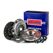 Borg & Beck - SOLID FLYWHEEL KIT - HKF1044 - Fits: Transit 2.4TDCi 5 speed(PH)06-