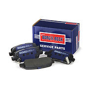 Borg & Beck - REAR BRAKE PADS - BBP1839 - Fits: Nissan X-Trail 01-