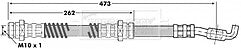 Borg & Beck - BRAKE HOSE - BBH7101 - Fits: Mit Colt,Lancer,Proton Persona