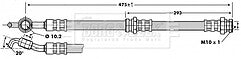Borg & Beck - BRAKE HOSE - BBH6726 - Fits: Mazda Demio (DW)