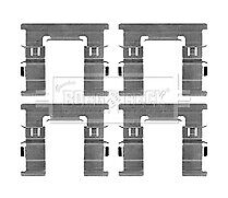 Borg & Beck - FITTING KIT - PADS - BBK1467 - Fits: Mitsub L200 (K74T) 96-07