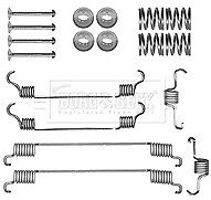 Borg & Beck - FITTING KIT - SHOES - BBK6336 - Fits: Fiat Sedici,Suzuki SX4 06/06-