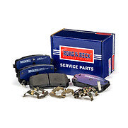 Borg & Beck - REAR BRAKE PADS - BBP2117 - Fits: Hyundai I800 08-