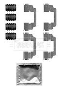 Borg & Beck - FITTING KIT - PADS - BBK1508 - Fits: BMW 5 Series (F10,11) 03/10-