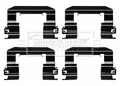 Borg & Beck - FITTING KIT - PADS - BBK1623 - Fits: Kia Optima 09/15-
