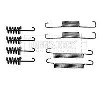 Borg & Beck - FITTING KIT - SHOES - BBK6143 - Fits: Mercedes,Volkswagen