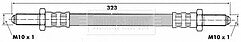 Borg & Beck - BRAKE HOSE - BBH6513 - Fits: Saab 90,99,900  74-87