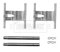 Borg & Beck - FITTING KIT - PADS - BBK1327 - Fits: VAG Q7, Touareg 06-